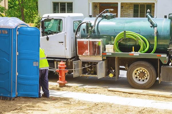 Lexington Porta Potty Rental workers